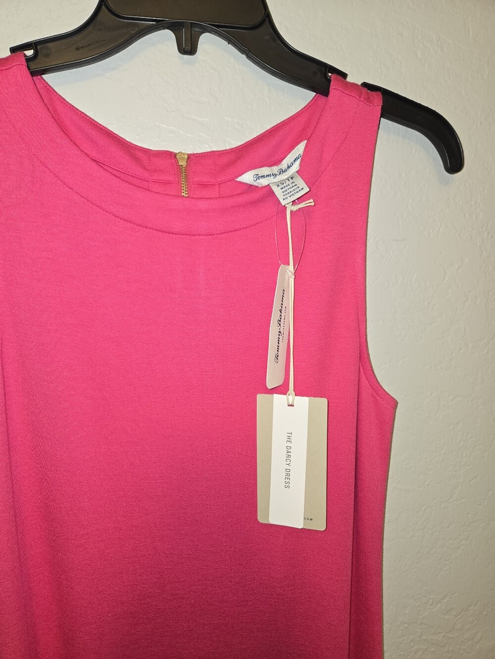 Tommy Bahama Pink Sleevless Darcy Dress, Size XS/TP - Picture 4 of 5